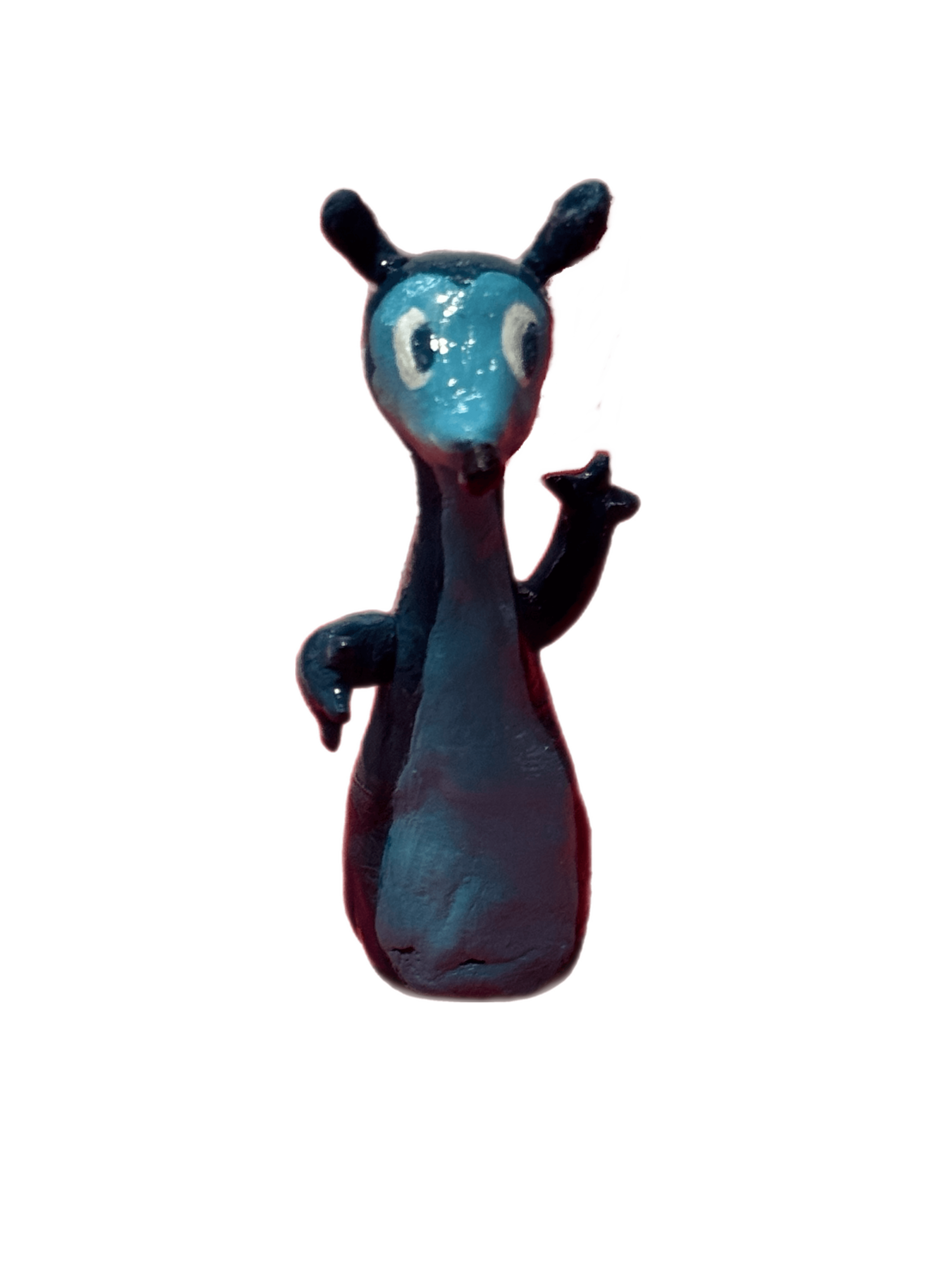 Clay alien