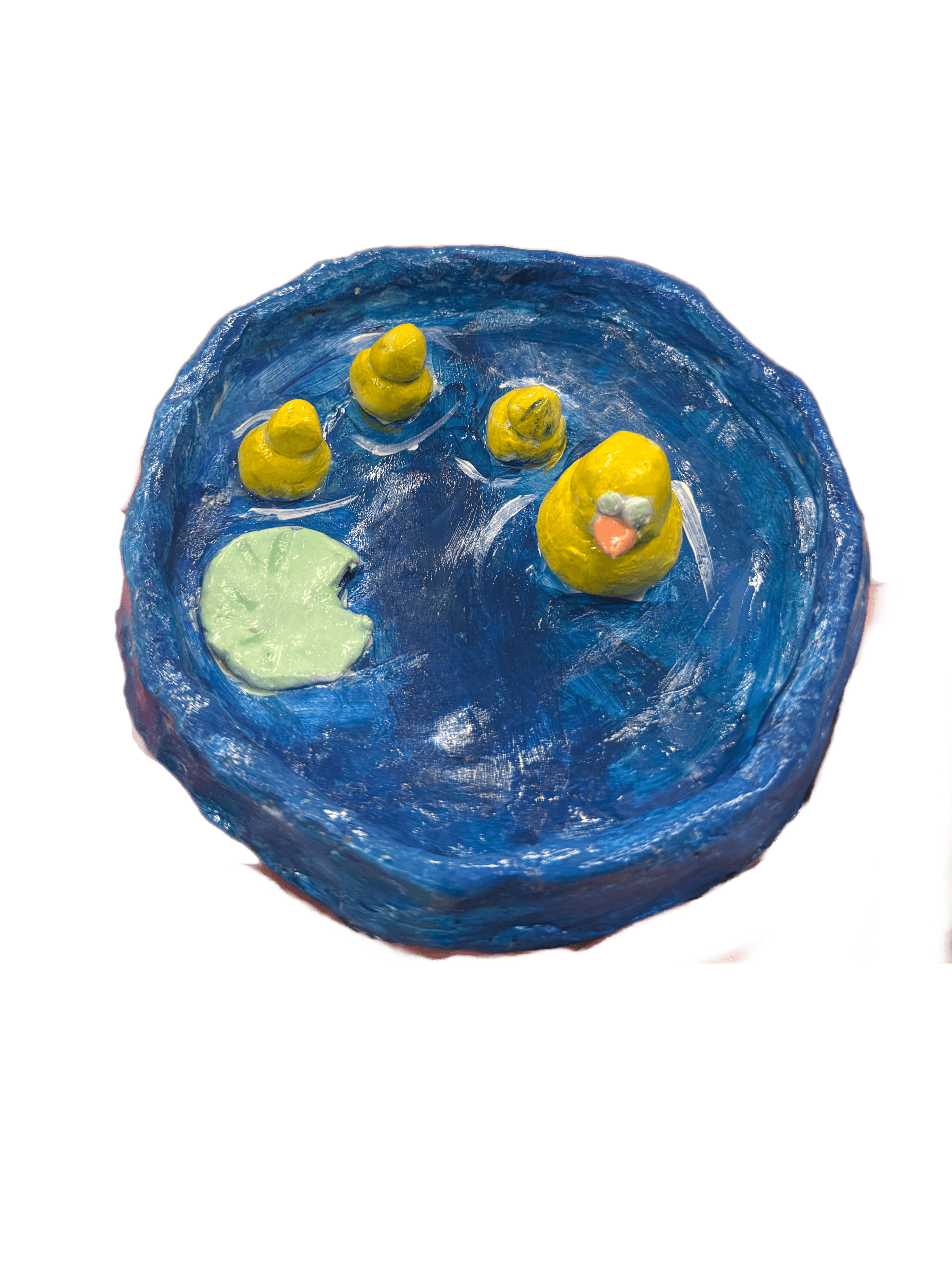 Clay duck pond