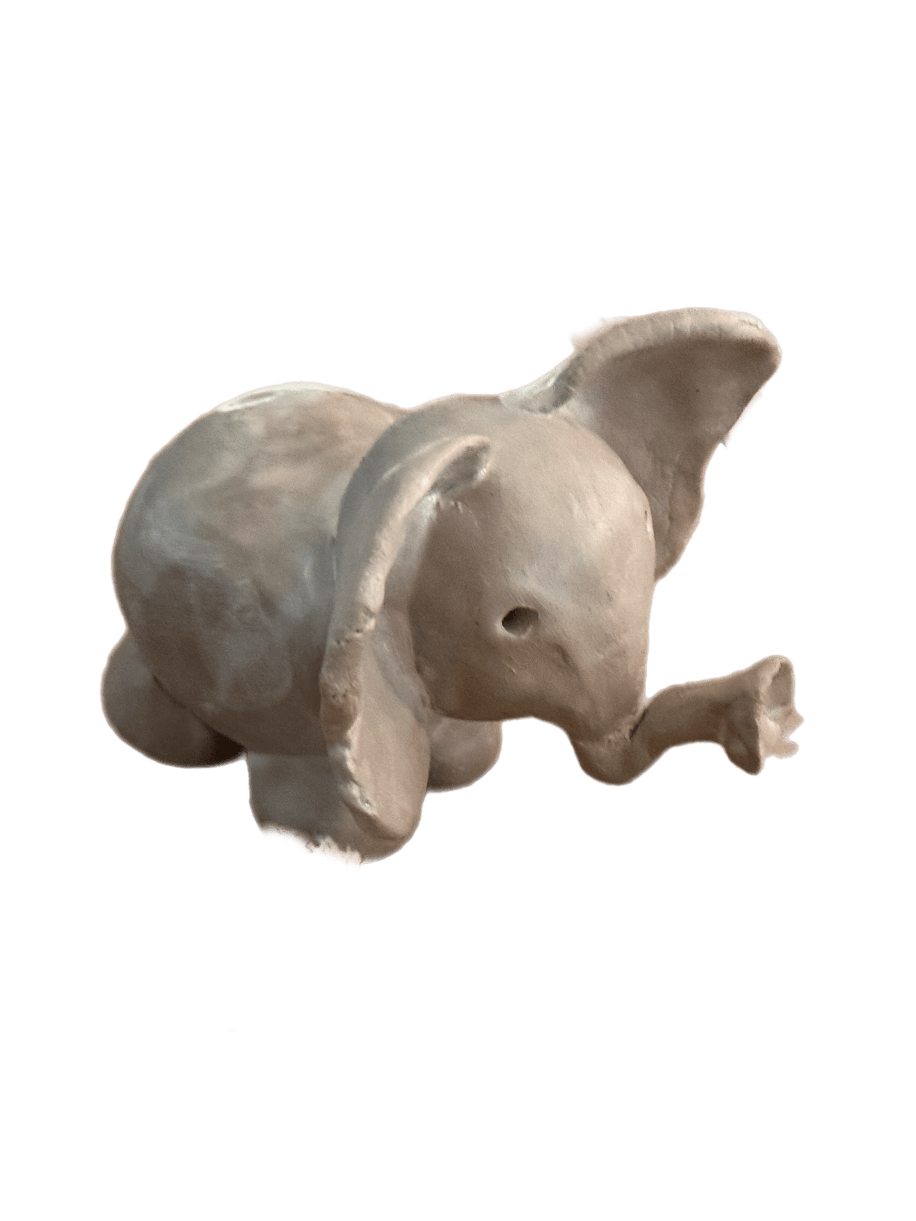 Clay elephant