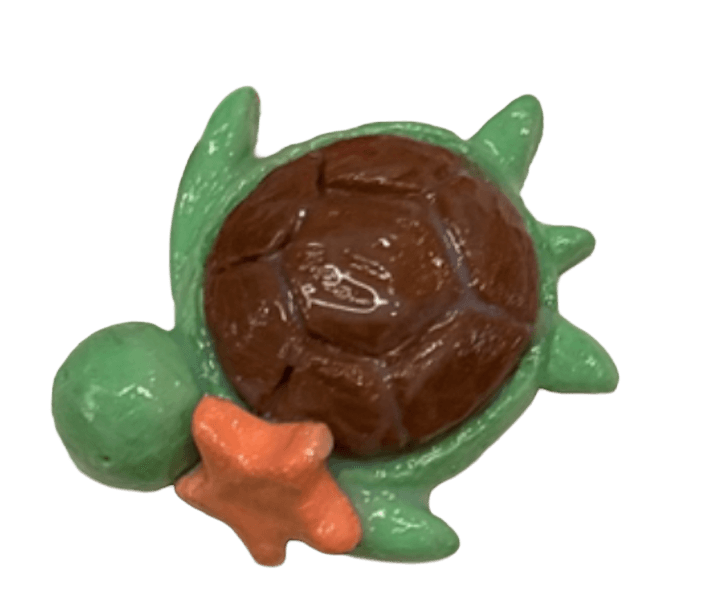 Clay sea turtle